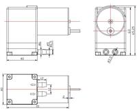 Pompe à air à diaphragme sans balais 7L/min 120Kpa 57Kpa pour équipement médical et de laboratoire OEM