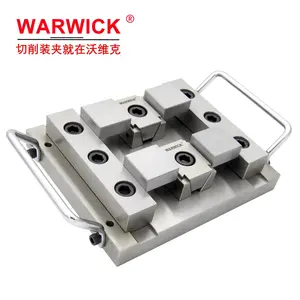 M12 screw Wedge Clamps Single Vise for CNC machine