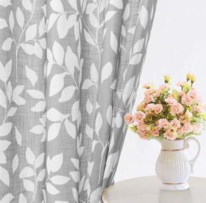 Rideaux à imprimé de feuilles, <span class=keywords><strong>rideau</strong></span> conçu pour <span class=keywords><strong>chambre</strong></span> et salon # - Product Image 5