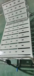 Cama de Enfermería de una sola función médica MKR Cama de hospital manual de metal con una sola manivela Cama médica para pacientes - Product Image 2