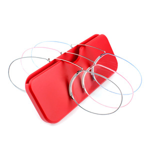 Men's and Women's Fashionable Ultra-Light Clip-On <strong>Portable</strong> <strong>Mini</strong> Case for Personalized Use <strong>Reading</strong> <strong>Glasses</strong> - Product Image 2