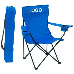 Örgü Katlanabilir kamp sandalyesi Bardak Tutucu kamp sandalyesi, Toptan katlanır plaj sandalyesi