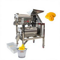 Machine à pulper les fruits automatique commerciale à faible vitesse, machine à pulper les fruits, presse-agrumes pour la vente