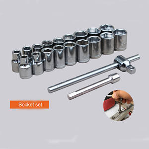 Kit <span class=keywords><strong>d</strong></span>'outils à main professionnels OEM 78 pièces pour réparation domestique, en acier au carbone, avec marteau à griffes à manche bicolore – Offre Spéciale - Product Image 3