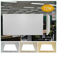 Conception moderne IP65 SMD2835 IRON 2x4 Flat Panel LED Warehouse Prix flexible 2x2 Square Mount Surface Panel Light