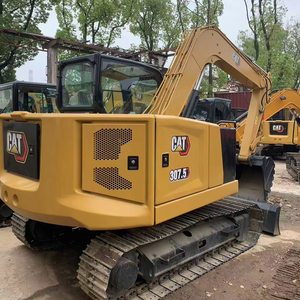 Pelleteuse d'occasion 7 tonnes CAT307.5 avec pouce hydraulique CAT 306 CAT308 CAT307.5 CAT307E2 CAT306 Excavatrice bon marché - Product Image 2