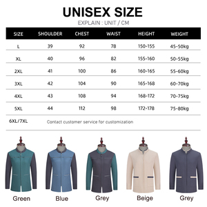 Uniforme <span class=keywords><strong>de</strong></span> Trabajo Personalizado para <span class=keywords><strong>Limpieza</strong></span> <span class=keywords><strong>de</strong></span> Habitaciones <span class=keywords><strong>de</strong></span> Hotel, Unisex, Otoño - Product Image 5