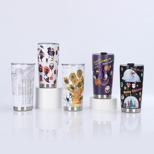 Vaso Térmico para Auto de 20oz con Diseño Graffiti, Acero Inoxidable 304, Impresión <span class=keywords><strong>5D</strong></span>, Aislado para Hielo, Patrón Personalizado, Venta al Por Mayor - Product Image 5