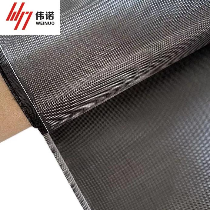 Weinuo Factory Direct Selling 1k 90g Plain Twill Carbon Fiber Fabric For Automotive Sector
