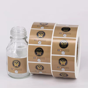 Label botol kustom farmasi Vial medis profesional dokter <span class=keywords><strong>Rx</strong></span> Label resep pil stiker tahan air - Product Image 2