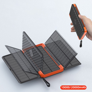 Cargador Solar Portátil Plegable de 22.5W, Banco de Energía con Carga Inalámbrica, Pantalla LED, para Actividades de Camping y Viajes - Product Image 5