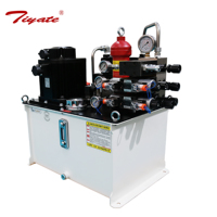 Groupe d'alimentation hydraulique servo de haute précision avec driver Inovance et système de surveillance de pression quadruple
