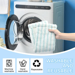 Paños de Microfibra Reutilizables de Alta Calidad <span class=keywords><strong>para</strong></span> Limpieza de Pisos Leifheit, Cubierta <span class=keywords><strong>para</strong></span> Mopa Húmeda y Seca - Product Image 6