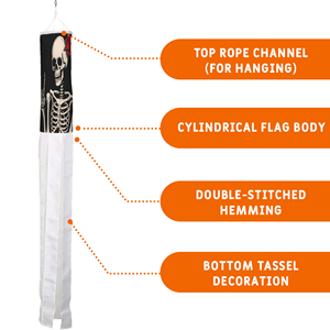 Bandera Mexicana Personalizada de Poliéster para el Día de Muertos, Estampada Digitalmente, para Jardín, Patio o Porche - Product Image 4