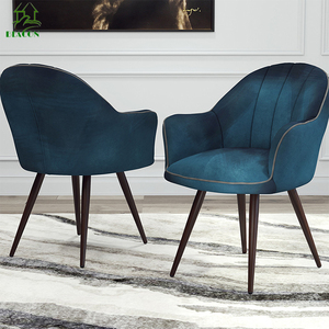 De alta calidad de lujo moderno de lujo nórdico diseños de espuma Silla de comedor de madera de muebles de Hotel sillas - Product Image 5