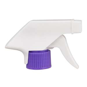 Cabezal de pulverización de gatillo de plástico 28/410 28/400 Pulverizador de gatillo personalizado resistente a productos químicos - Product Image 1