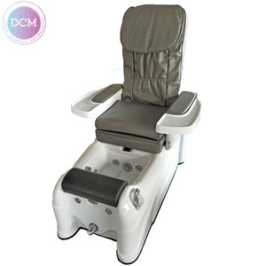 Sillones de pedicura rojos comerciales de equipos de salón de belleza de China, silla de Spa económica para pies con masaje - Product Image 3