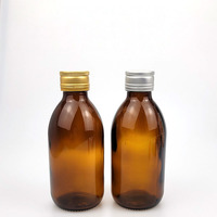 60ml 75ml 100ml 120ml 150ml 200ml 250ml 300ml 400ml 500ml brun ambré bouteille en verre à large bouche pour tablette vitamine médicament supplément