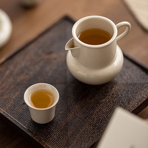 Guanlan Wood Ash Fair Cup Porcelain 1.8L <b>Tea</b> Pitcher Kung Fu <b>Tea</b> <b>Set</b> Without Lid Afternoon <b>Tea</b> - Product Image 4