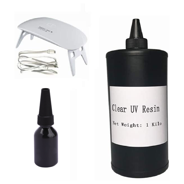Crystal Clear Improved Ultraviolet Curing Epoxy