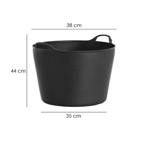 Cestino in Plastica Nera Numero 42 - Product Image 2