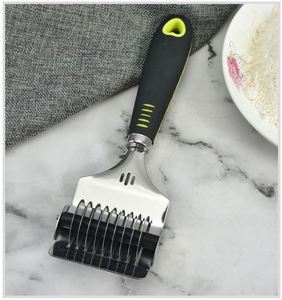 Home Manual Noodle Cutter <b>Blade</b> Lattice Hand Instant Noodle Cutter Slicer <b>Roller</b> Pasta Spaghetti Maker Dough Cutter - Product Image 5