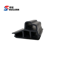Bande d'étanchéité en caoutchouc EPDM noir multi-perforé pour portes et fenêtres, insonorisante, résistante aux intempéries et à la poussière, joint d'étanchéité flexible