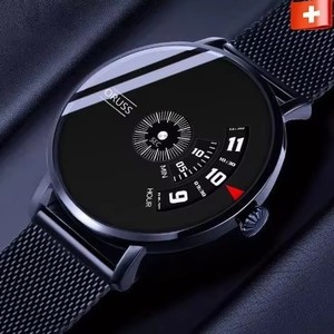 Nuevos Relojes de Pulsera de Cuarzo de Lujo con Correa de Malla de Aleación, Estilo Europeo de Diseñador, Venta al por Mayor para Hombres y Mujeres - Product Image 1