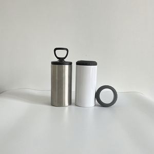 4 in 1 Sublimation 12Oz Slim Fatty Beer Can Cooler <b>With</b> <b>Flip</b> <b>Top</b> Lid 16Oz Sports Water <b>Bottle</b> - Product Image 2