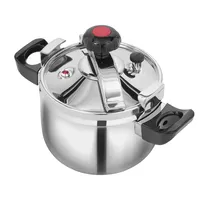 Cuisinière à pression multifonctionnelle en acier inoxydable 5/7L, anti-explosion, pour la cuisine et la maison