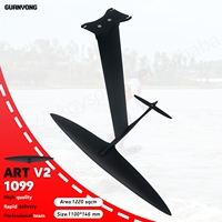 2025 nouveauté hydroptère GY-AXIS ART V2 1099 fibre de carbone vague surf aile feuille conseil électrique planche de surf accessoire noir