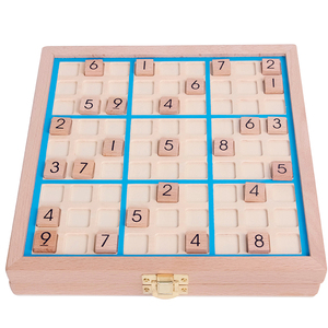 Nuevos productos clásicos, gran oferta, rompecabezas de madera de Nine Palace, venta al por mayor, juegos de mesa lógicos personalizados, juguetes de madera educativos - Product Image 4