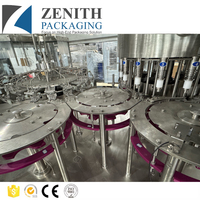 Machine de remplissage quantitative entièrement automatique de haute précision pour l'eau en bouteille, en acier inoxydable de qualité alimentaire, pour toutes les eaux potables