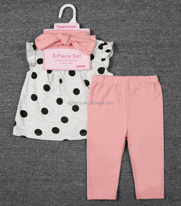 Ensemble 3 Pièces Tedmimak pour Filles : Haut, Pantalon et Bandeau – Tenue d'Été sans Manches Mignonne pour Bébés Filles (3-24 Mois) - Product Image 2