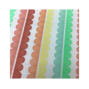 Bunter Regenbogen dispergiert bedruckte Pfirsich haut Stoff Heim textilien 100% Polyester Stoff für Bettwäsche und Bettwäsche