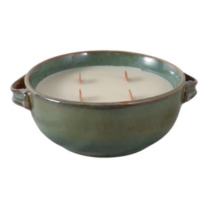 Candela Profumata Lakeside Rain in Forma di Ciotola, Grande Votiva per Interni ed Esterni, Sicura - Product Image 4