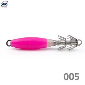 Señuelo de pesca de calamar luminoso de 14g y 4.7in, tipo paraguas de doble capa, para pesca de pulpo y calamar en agua salada, que brilla en la oscuridad, tipo Egi. - Product Image 6