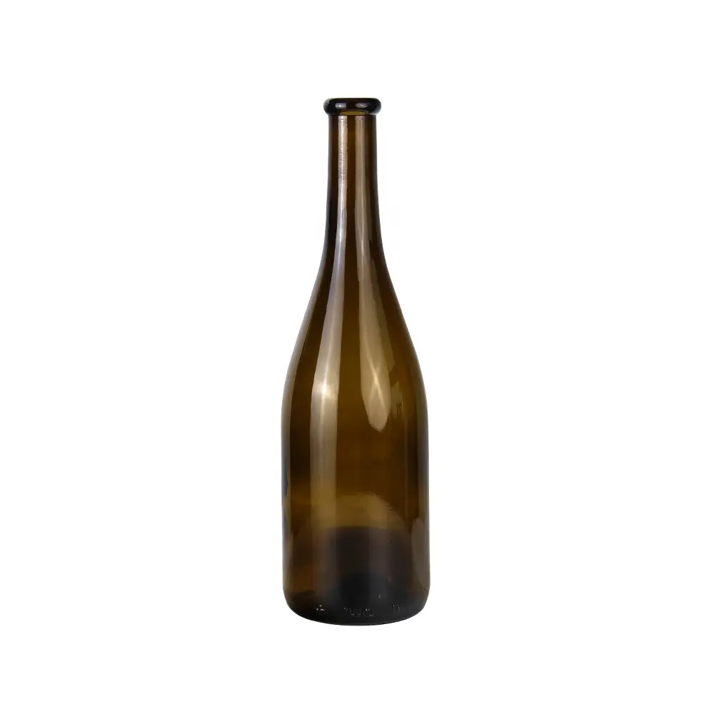 Китайский производитель, заводская цена, пустые стеклянные бутылки для ликера, 750 мл, красная стеклянная бутылка для вина, бордовая бутылка для вина
