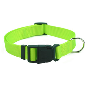 Factory Wholesale Personalized Custom Adjustable Solid <strong>Dog</strong> <strong>Collar</strong> Nylon Pet <strong>Dog</strong> <strong>Collars</strong> for Medium and Large <strong>Dog</strong> - Product Image 3