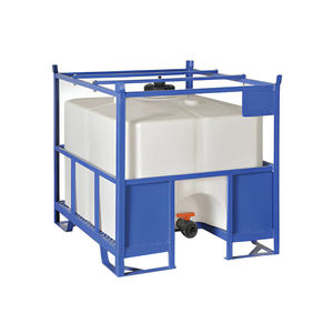 Tanque cúbico de polietileno Carvel 1030x1250x1070mm para mercancías peligrosas, 700lt - Product Image 1