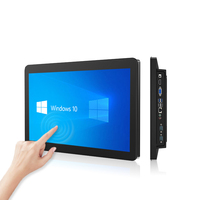 PC industriel embarqué KOXIAN tout-en-un avec écran tactile capacitif, étanche IP65, compatible Windows/Linux/Ubuntu