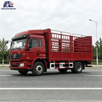 Camion de fret professionnel SHACMAN 4*2 pour les projets d'infrastructure de livraison urbaine et la logistique industrielle