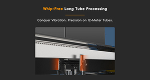 เครื่องตัดไฟเบอร์เลเซอร์อุตสาหกรรม เครื่องตัดซีเอ็นซีสำหรับเหล็ก เครื่องตัดท่อไฟเบอร์เลเซอร์สำหรับโลหะเหล็ก ราคา - Product Image 3