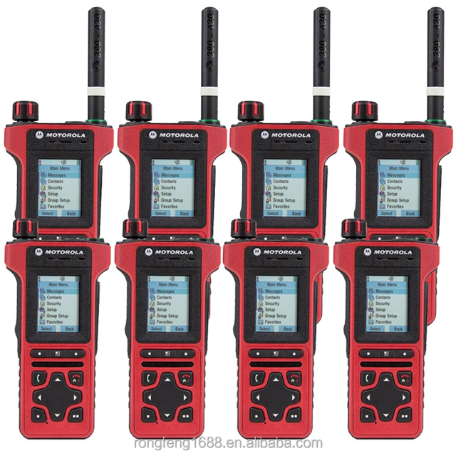 Outdoor Handheld Portable Two-way Radio Long Range Walkie-talkie for Motorola MTP8550EX MTP8500EX TETRA Radio