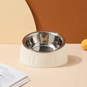 <span class=keywords><strong>15</strong></span> graus inclinado <span class=keywords><strong>Pet</strong></span> Bowls Bacia do aço inoxidável para cães e gatos interiores - Product Image 6