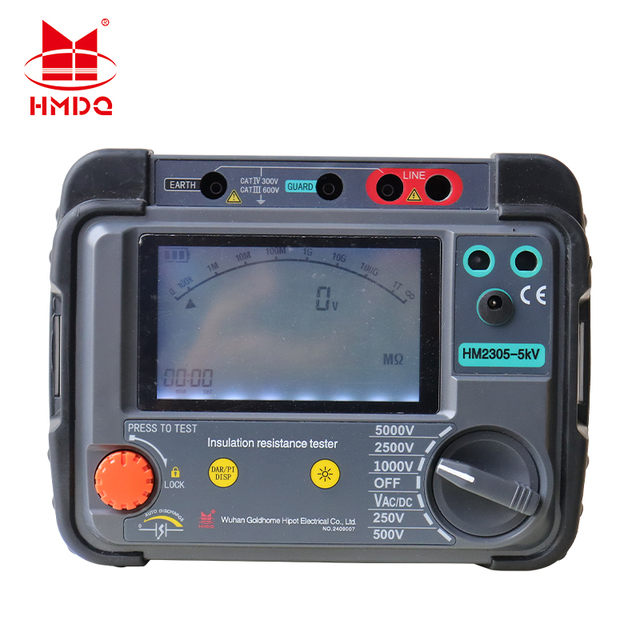HM2305P Digital Insulation Resistance Tester 5000v test Equipment