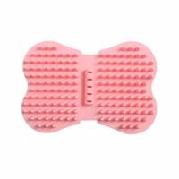 Griffoir mural d'angle pour chat, grattoir auto-nettoyant en silicone motif dessin animé, jouet de massage qui élimine les poils morts pour le jeu quotidien des chats d'intérieur