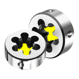 KHC Circular <b>Thread</b> Rolling Dies Stainless Steel Tap Tapping Screw Bolt Cutting <b>Tools</b> M2 M3 M4 M5 M6 M8 M10 M12 M14 M16 M18 - Product Image 1