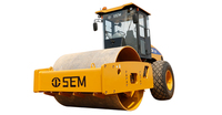 Vente flash : Rouleau compresseur hydraulique SEM 12 tonnes SEM512 avec pièces de rechange