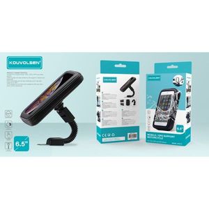 Soporte para Teléfono Móvil SOPORTE MOTO de 6.5 Pulgadas, Compatible con Dispositivos Móviles con Pantalla de 6.5 Pulgadas - Product Image 1